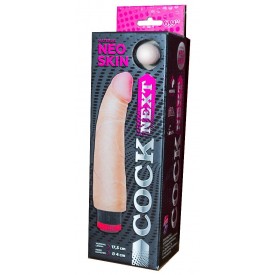 Телесный вибромассажёр COCK NEXT 6" - 17,5 см.